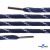 Шнурки #107-19, круглые 130 см, двухцветные цв.тём.синий/белый - купить в Севастополе. Цена: 22.14 руб.