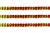 Пайетки "ОмТекс" на нитях, CREAM, 6 мм С / упак.73+/-1м, цв. 96 - красный - купить в Севастополе. Цена: 484.77 руб.