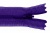 Молния потайная Т3 866, 20 см, капрон, цвет фиолетовый - купить в Севастополе. Цена: 5.27 руб.