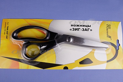 Ножницы ЗИГ-ЗАГ "MAXWELL" 230 мм - купить в Севастополе. Цена: 1 041.25 руб.