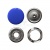 Кнопка рубашечная (закрытая) 9,5мм - эмаль, цв.168 - голубой - купить в Севастополе. Цена: 4.77 руб.