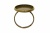 Заготовка для рукоделия металлическая фигурная для кольца 15мм - купить в Севастополе. Цена: 7.44 руб.