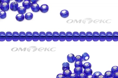 Бисер (SL) 11/0 ( упак.100 гр) цв.28 - синий - купить в Севастополе. Цена: 53.34 руб.