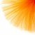 Фатин матовый 16-127, 12 гр/м2, шир.300см, цвет оранжевый - купить в Севастополе. Цена 96.31 руб.