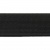 Резинка 25 мм Тканая, 13,75 гр/п.м, (бобина 25 +/-0,5 м) - черная  - купить в Севастополе. Цена: 11.67 руб.