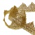 Тесьма металлизированная 0384-0240, шир. 40 мм/уп. 25+/-1 м, цвет золото - купить в Севастополе. Цена: 490.74 руб.