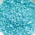 0404-5146-Полубусины пластиковые круглые "ОмТекс", 6 мм, (уп.50гр=840+/-5шт), цв.086-бл.бирюза - купить в Севастополе. Цена: 63.86 руб.