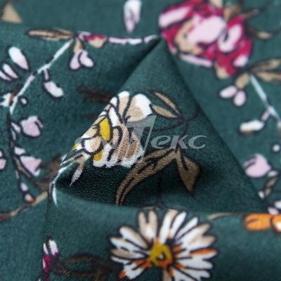 Плательная ткань "Фламенко" 6.1, 80 гр/м2, шир.150 см, принт растительный - купить в Севастополе. Цена 241.49 руб.