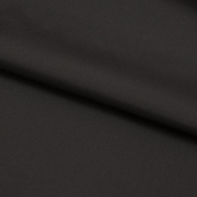 Курточная ткань Дюэл Middle (дюспо), WR PU Milky, Black/Чёрный 80г/м2, шир. 150 см - купить в Севастополе. Цена 123.45 руб.