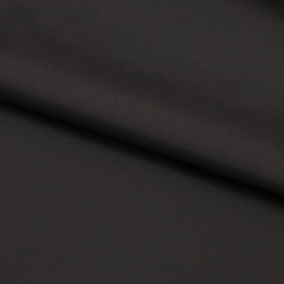 Курточная ткань Дюэл (дюспо), PU/WR/Milky, 80 гр/м2, шир.150см, цвет чёрный - купить в Севастополе. Цена 141.80 руб.