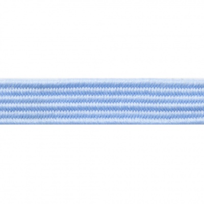 Резиновые нити с текстильным покрытием, шир. 6 мм ( упак.30 м/уп), цв.- 108-голубой - купить в Севастополе. Цена: 155.22 руб.