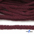 Шнур плетеный d-6 мм круглый, 70% хлопок 30% полиэстер, уп.90+/-1 м, цв.1070-бордовый - купить в Севастополе. Цена: 588 руб.